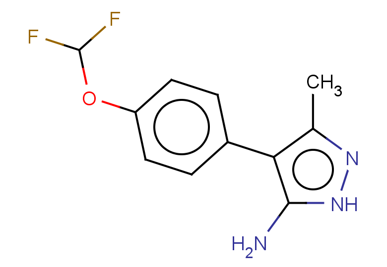 4-[4-(difluoromethoxy)phenyl]-3-methyl-1H-pyrazol-5-amine