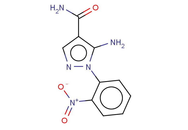5-amino-1-(2-nitrophenyl)-1H-pyrazole-4-carboxamide