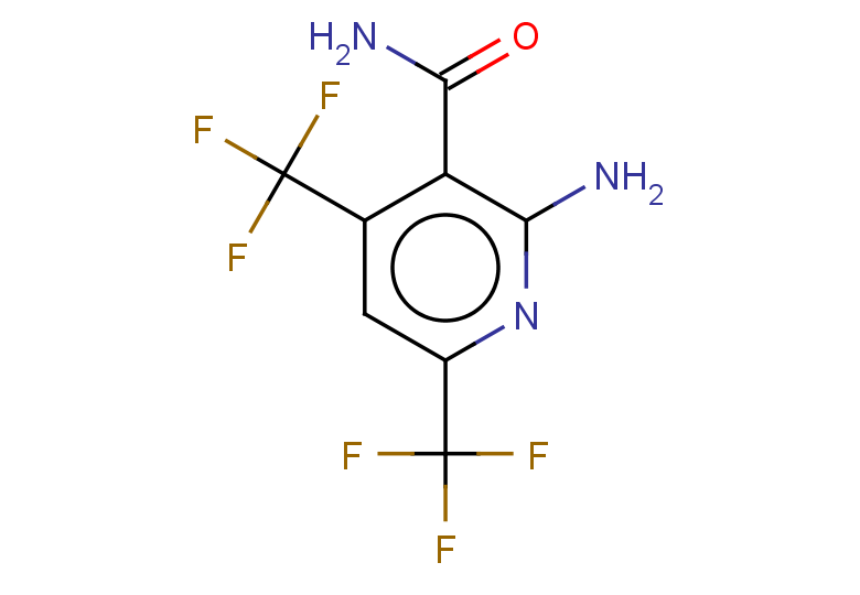 2-amino-4,6-bis(trifluoromethyl)pyridine-3-carboxamide