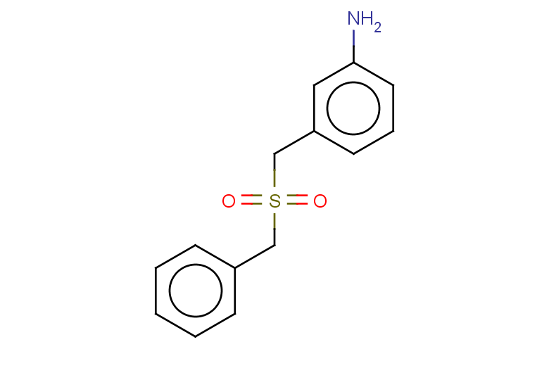 3-(phenylmethanesulfonylmethyl)aniline