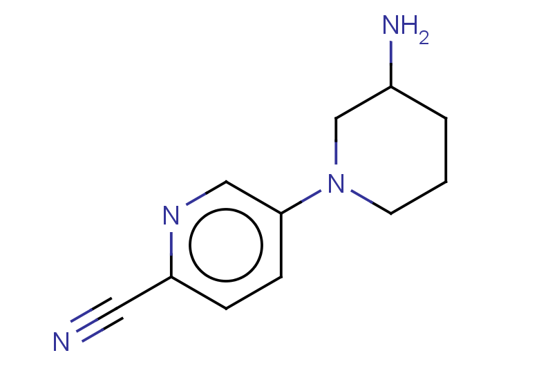 5-(3-aminopiperidin-1-yl)pyridine-2-carbonitrile