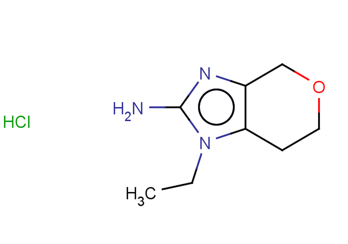 1-ethyl-1H,4H,6H,7H-pyrano[3,4-d]imidazol-2-amine hydrochloride