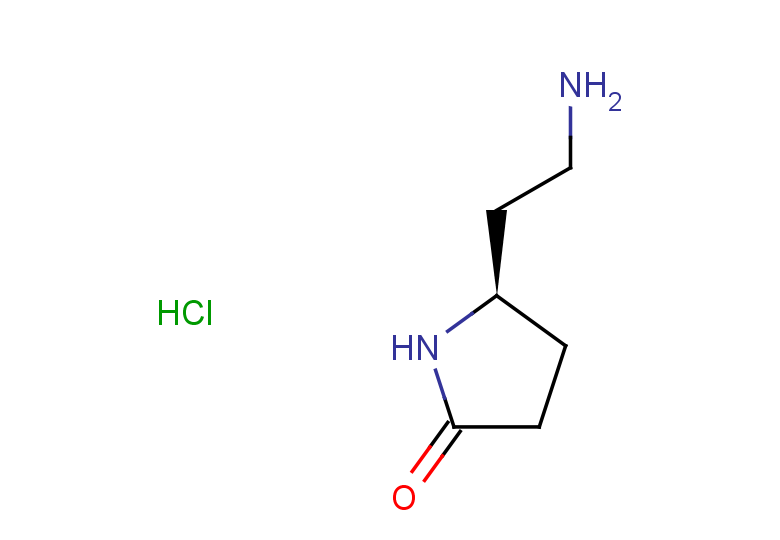 (5R)-5-(2-aminoethyl)pyrrolidin-2-one hydrochloride
