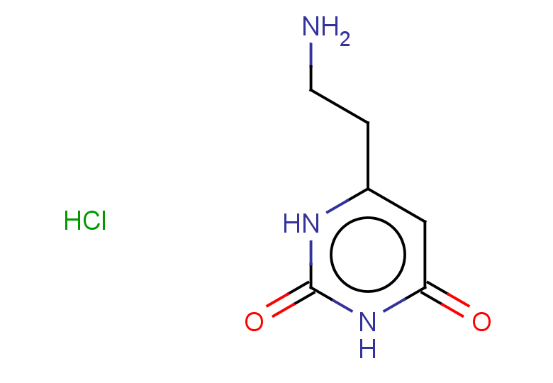 6-(2-aminoethyl)-1,2,3,4-tetrahydropyrimidine-2,4-dione hydrochloride