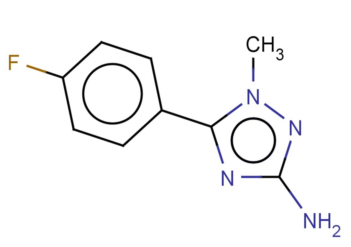 5-(4-fluorophenyl)-1-methyl-1H-1,2,4-triazol-3-amine