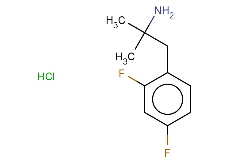 1-(2,4-difluorophenyl)-2-methylpropan-2-amine hydrochloride