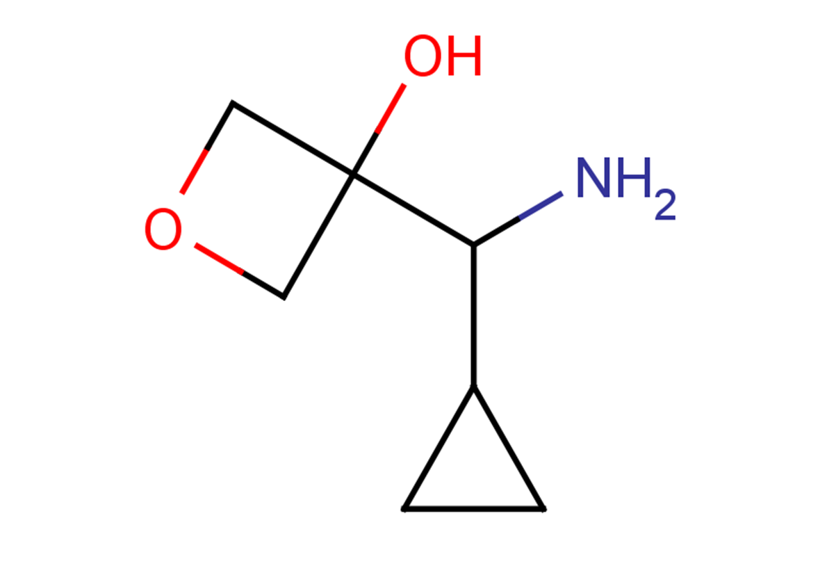 3-[amino(cyclopropyl)methyl]oxetan-3-ol