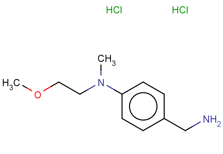 4-(aminomethyl)-N-(2-methoxyethyl)-N-methylaniline dihydrochloride