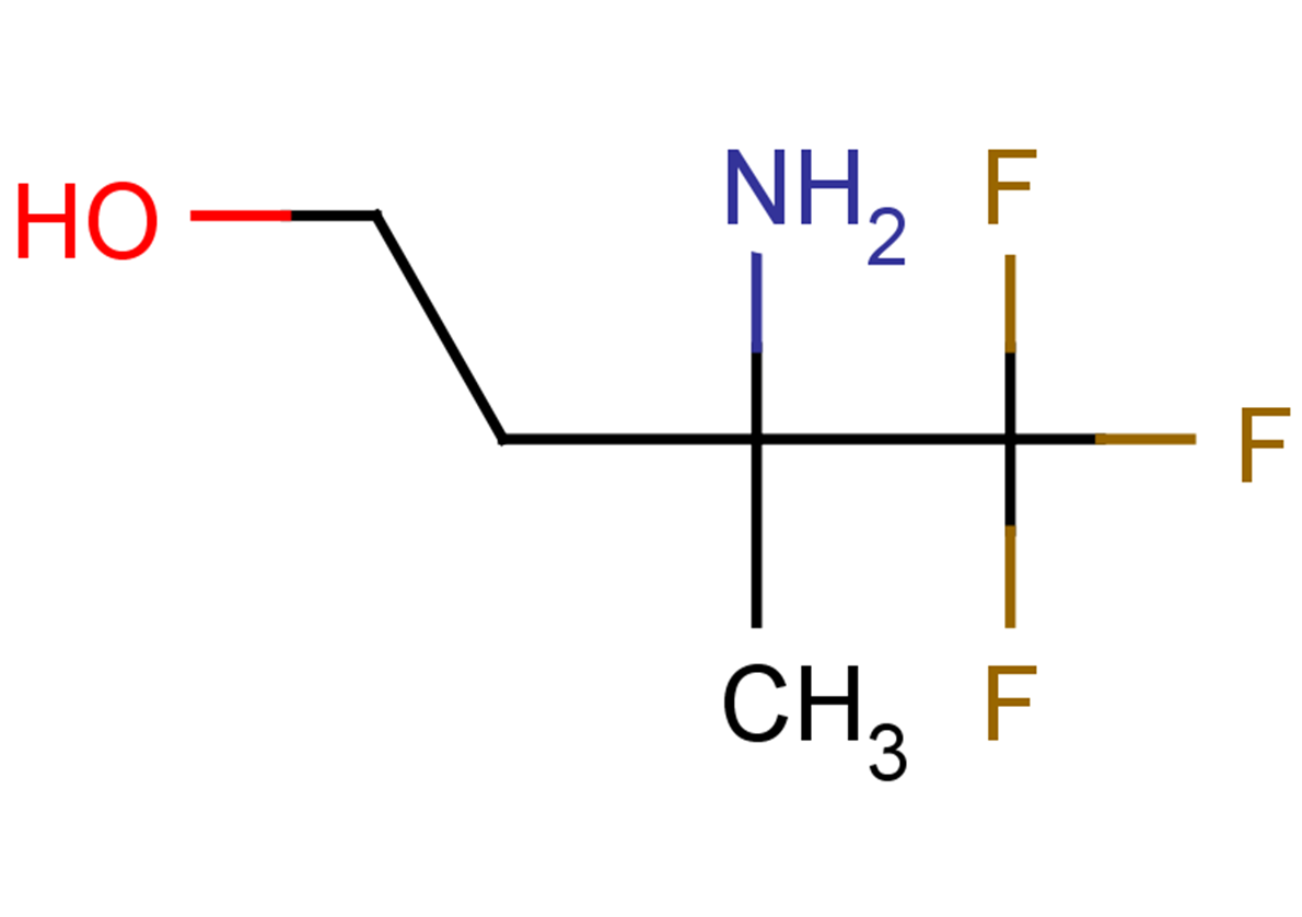 3-amino-4,4,4-trifluoro-3-methylbutan-1-ol