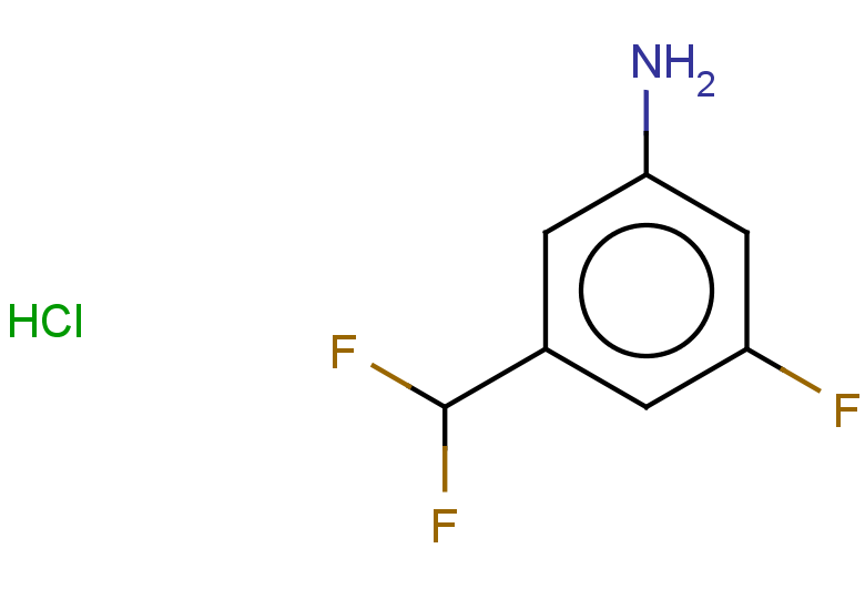 3-(difluoromethyl)-5-fluoroaniline hydrochloride