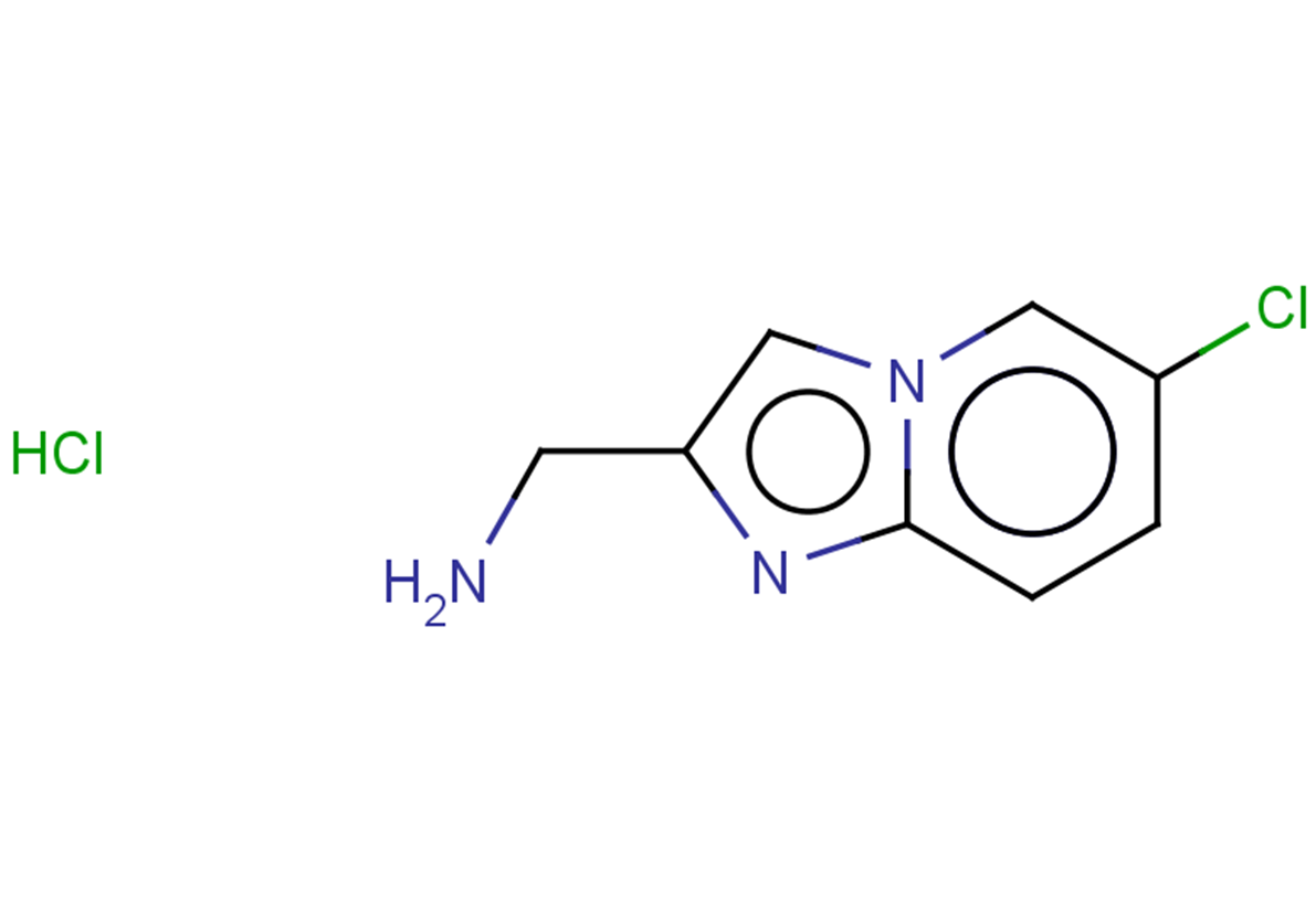 {6-chloroimidazo[1,2-a]pyridin-2-yl}methanamine hydrochloride