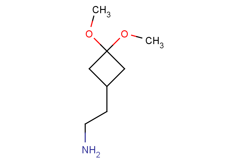 2-(3,3-dimethoxycyclobutyl)ethan-1-amine