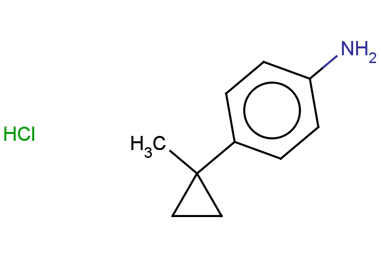 4-(1-methylcyclopropyl)aniline hydrochloride