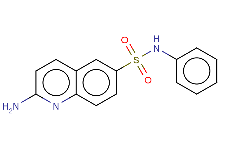 2-amino-N-phenylquinoline-6-sulfonamide