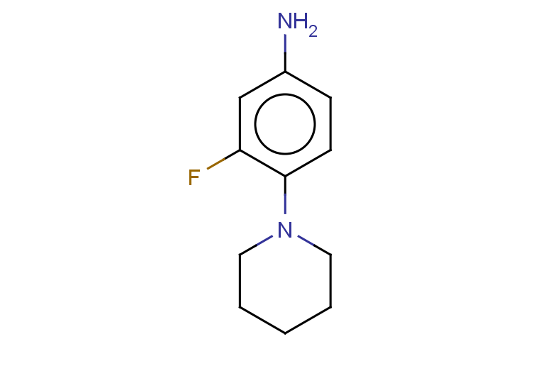 3-fluoro-4-(piperidin-1-yl)aniline