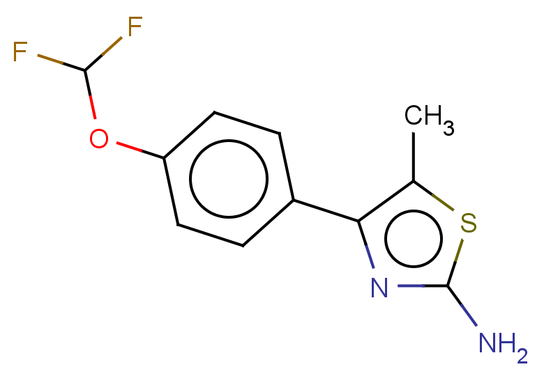 4-[4-(difluoromethoxy)phenyl]-5-methyl-1,3-thiazol-2-amine