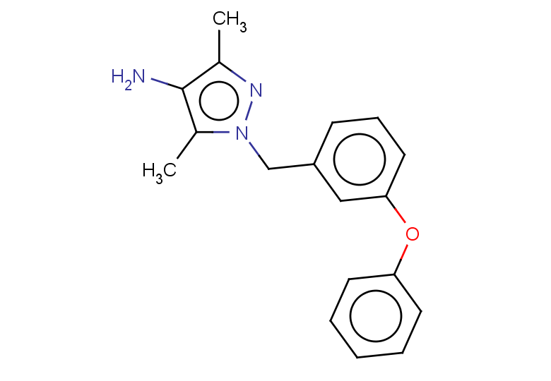 3,5-dimethyl-1-[(3-phenoxyphenyl)methyl]-1H-pyrazol-4-amine