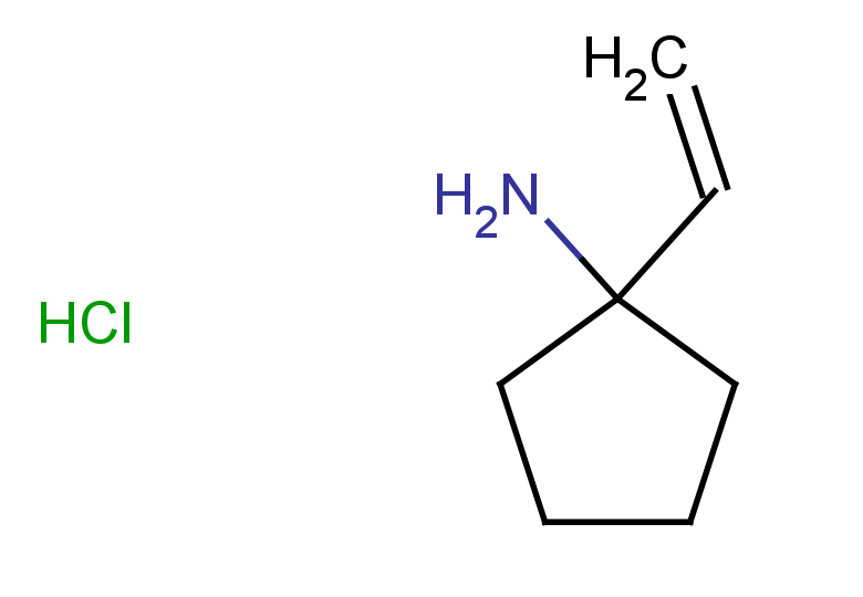 1-ethenylcyclopentan-1-amine hydrochloride