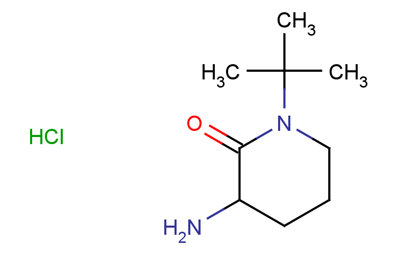 3-amino-1-tert-butylpiperidin-2-one hydrochloride