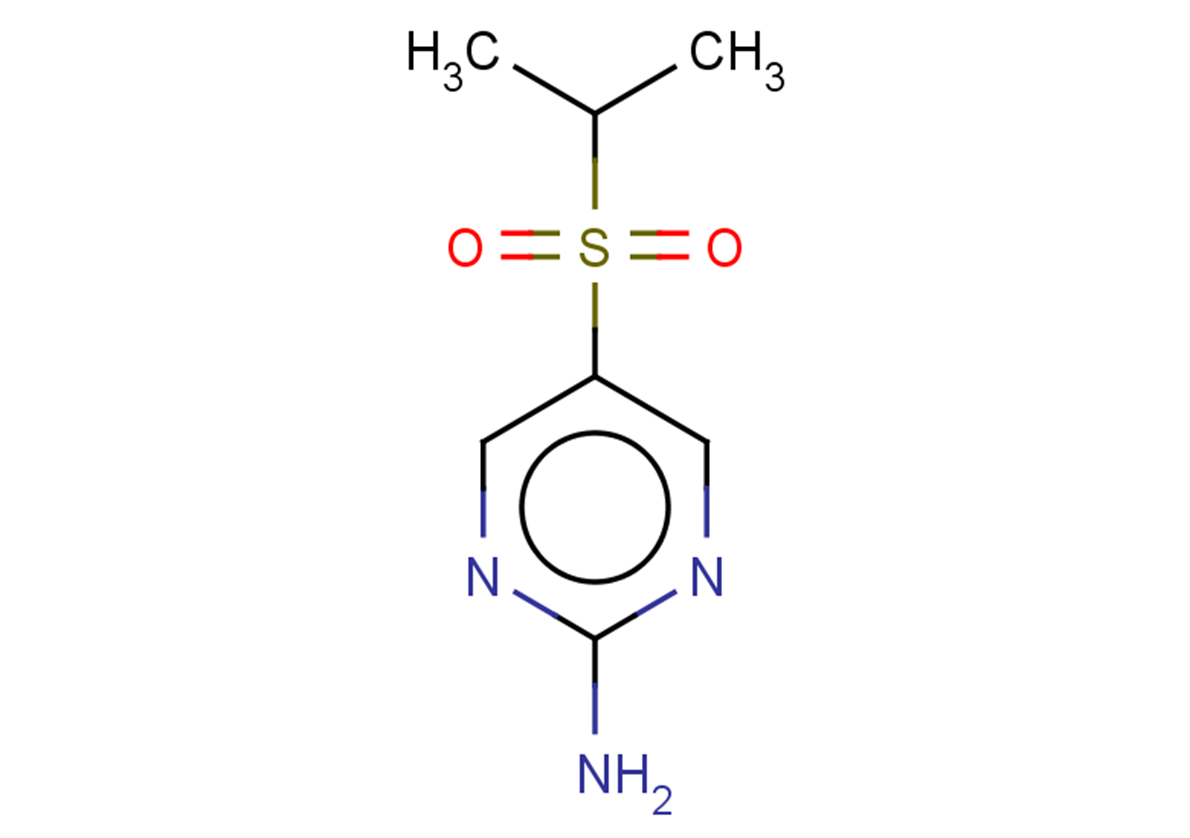5-(propane-2-sulfonyl)pyrimidin-2-amine
