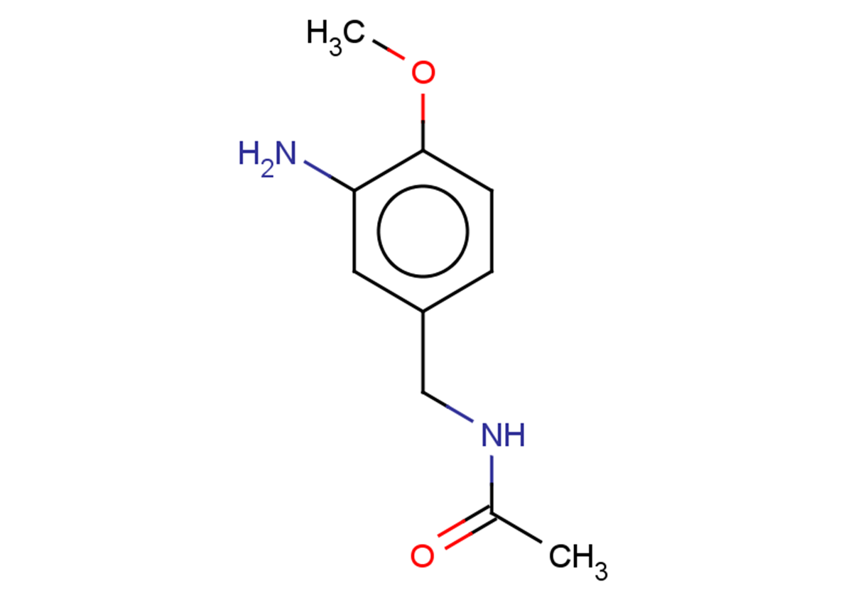 N-[(3-amino-4-methoxyphenyl)methyl]acetamide