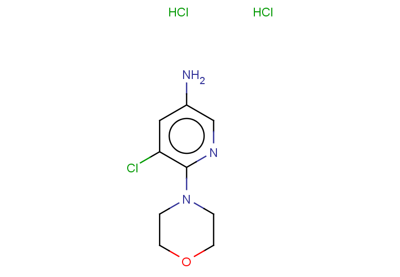 5-chloro-6-(morpholin-4-yl)pyridin-3-amine dihydrochloride