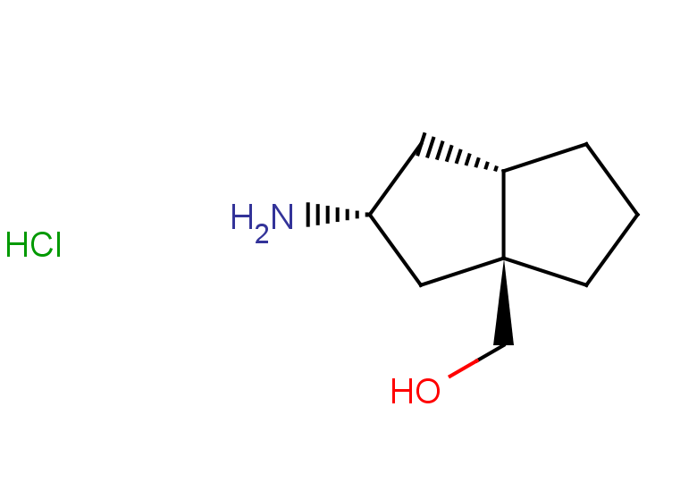 rac-[(2R,3aS,6aS)-2-amino-octahydropentalen-3a-yl]methanol hydrochloride