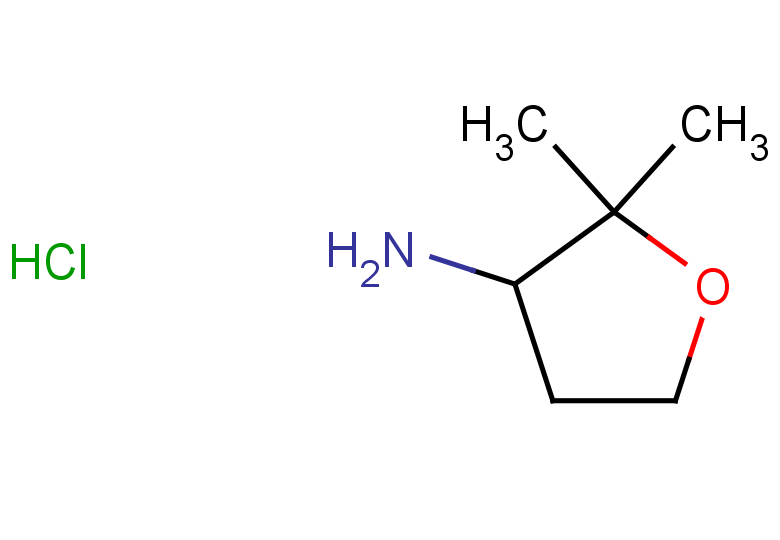 2,2-dimethyloxolan-3-amine hydrochloride