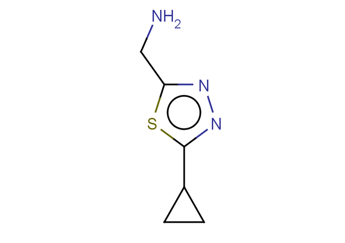(5-cyclopropyl-1,3,4-thiadiazol-2-yl)methanamine