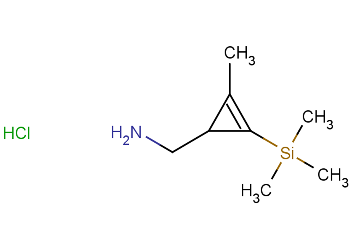 [2-methyl-3-(trimethylsilyl)cycloprop-2-en-1-yl]methanamine hydrochloride