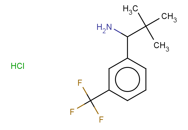 2,2-dimethyl-1-[3-(trifluoromethyl)phenyl]propan-1-amine hydrochloride