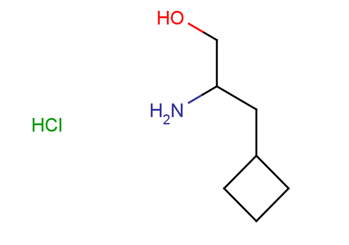 2-amino-3-cyclobutylpropan-1-ol hydrochloride