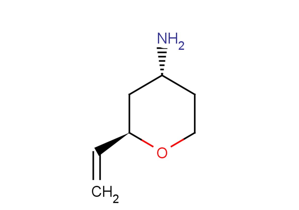 rac-(2R,4R)-2-ethenyloxan-4-amine, trans