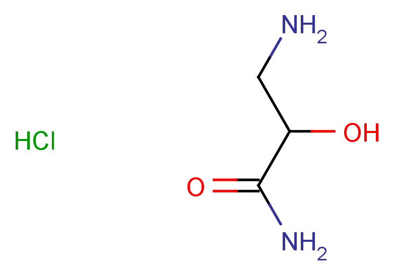 3-amino-2-hydroxypropanamide hydrochloride