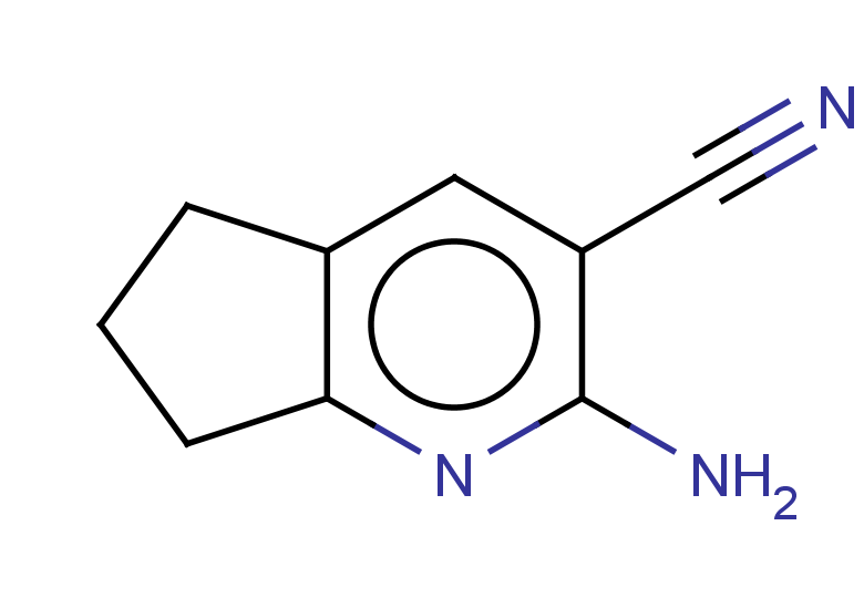 2-amino-5H,6H,7H-cyclopenta[b]pyridine-3-carbonitrile