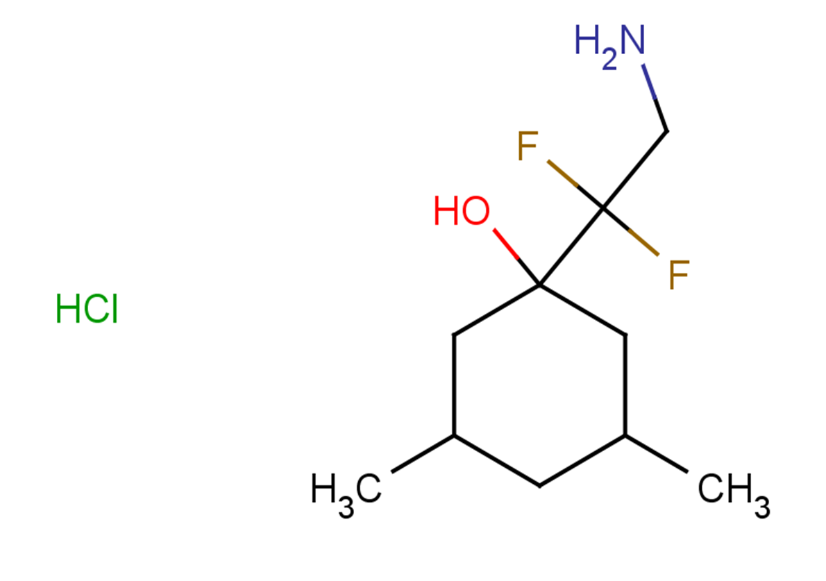 1-(2-amino-1,1-difluoroethyl)-3,5-dimethylcyclohexan-1-ol hydrochloride, Mixture of diastereomers