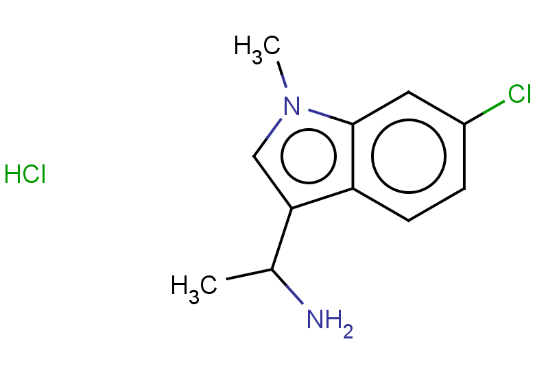 1-(6-chloro-1-methyl-1H-indol-3-yl)ethan-1-amine hydrochloride