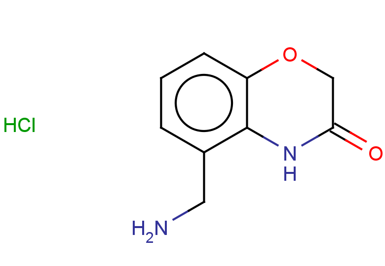 5-(aminomethyl)-3,4-dihydro-2H-1,4-benzoxazin-3-one hydrochloride