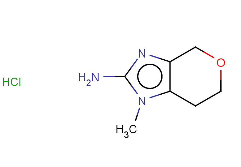 1-methyl-1H,4H,6H,7H-pyrano[3,4-d]imidazol-2-amine hydrochloride