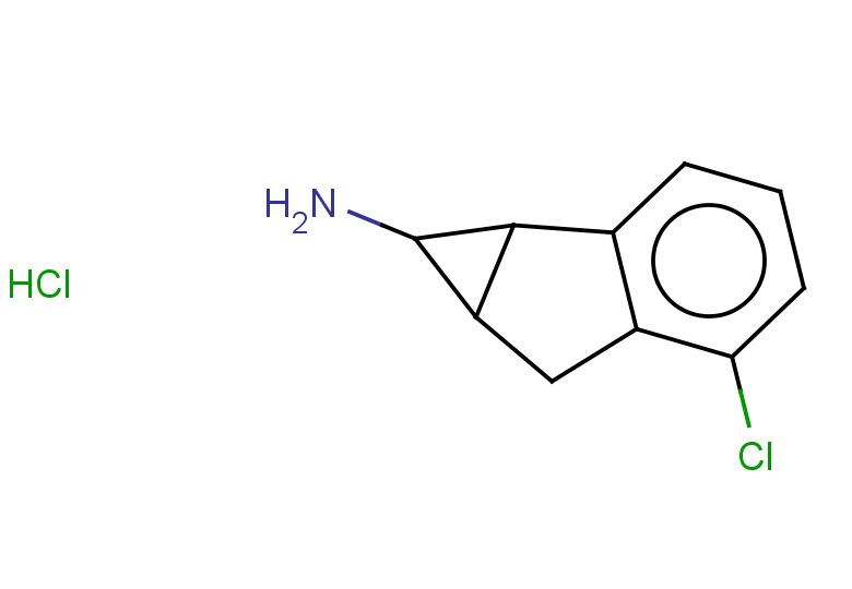 5-chloro-1H,1aH,6H,6aH-cyclopropa[a]inden-1-amine hydrochloride