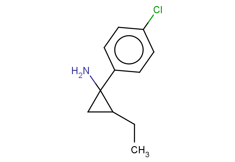 1-(4-chlorophenyl)-2-ethylcyclopropan-1-amine
