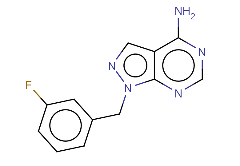 1-[(3-fluorophenyl)methyl]-1H-pyrazolo[3,4-d]pyrimidin-4-amine