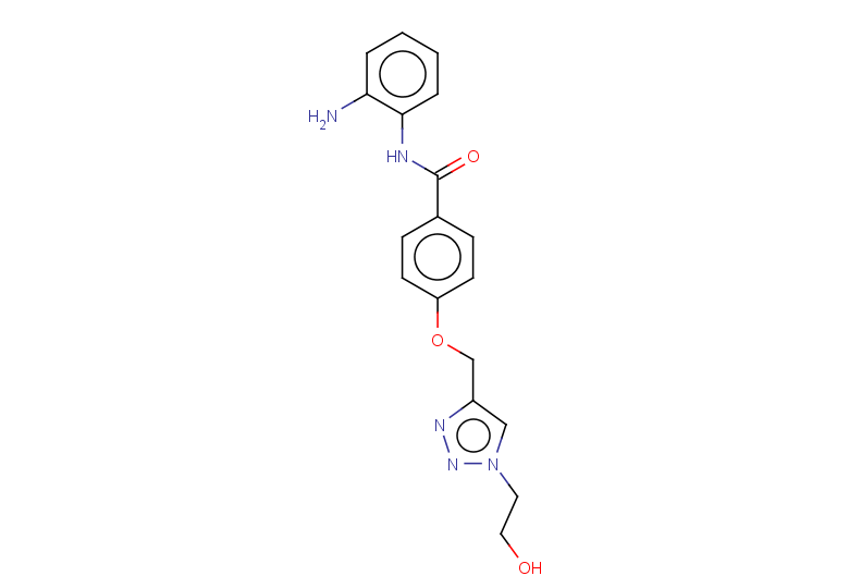 N-(2-aminophenyl)-4-{[1-(2-hydroxyethyl)-1H-1,2,3-triazol-4-yl]methoxy}benzamide