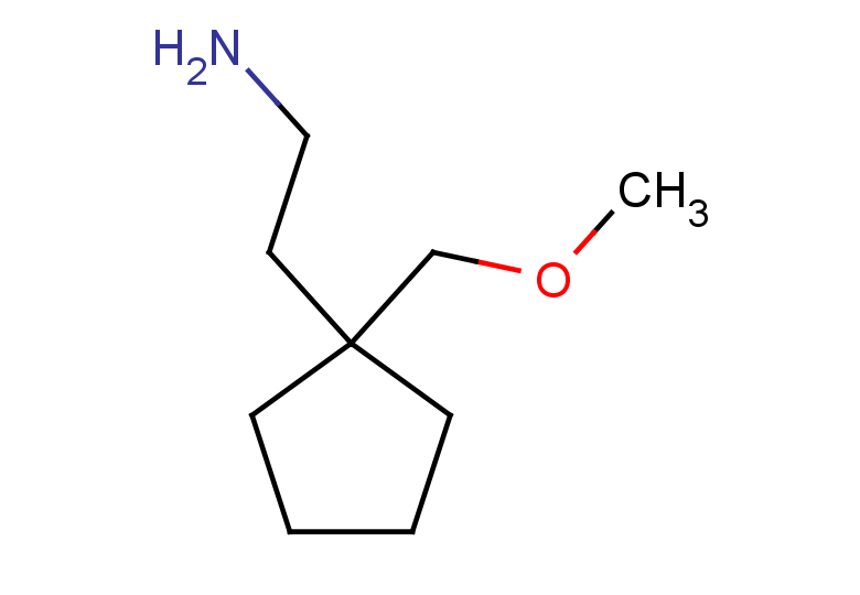 2-[1-(methoxymethyl)cyclopentyl]ethan-1-amine