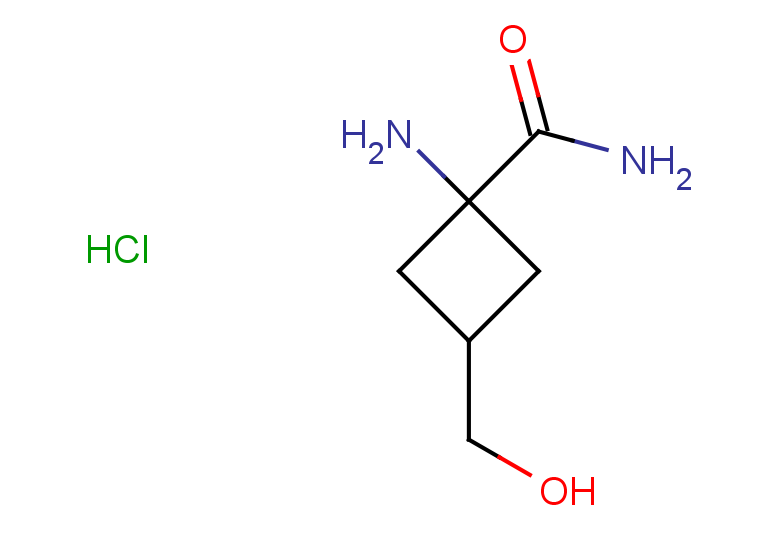 1-amino-3-(hydroxymethyl)cyclobutane-1-carboxamide hydrochloride, Mixture of diastereomers