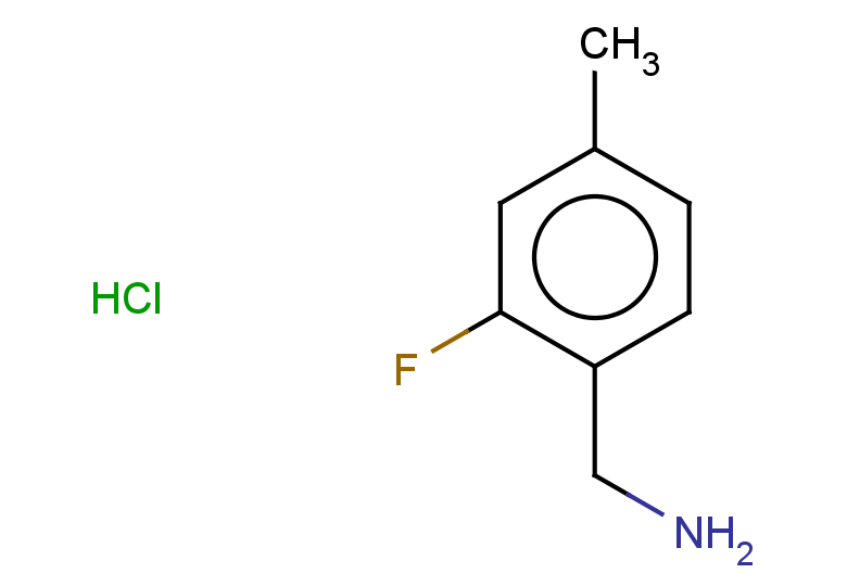 (2-fluoro-4-methylphenyl)methanamine hydrochloride