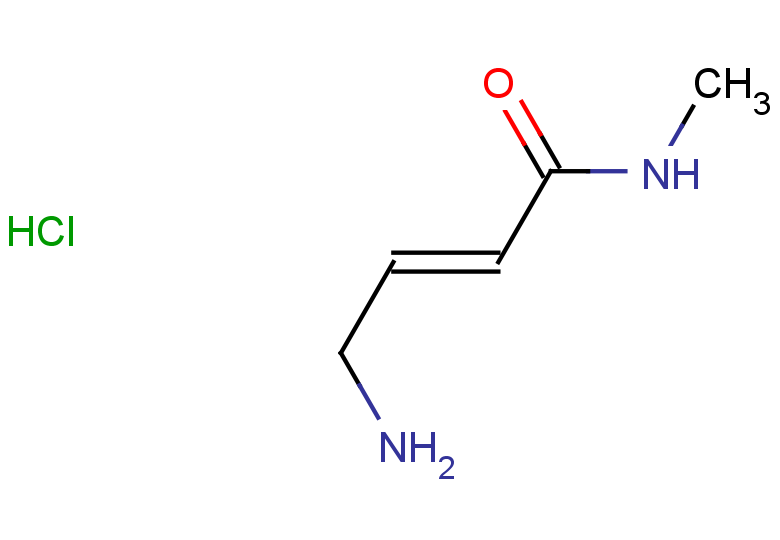 (2E)-4-amino-N-methylbut-2-enamide hydrochloride