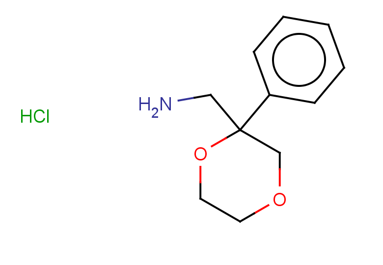 (2-phenyl-1,4-dioxan-2-yl)methanamine hydrochloride