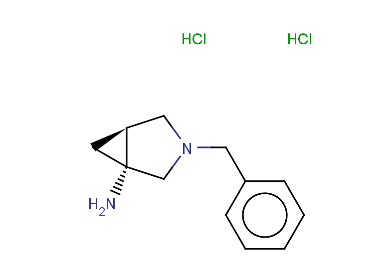 rac-(1R,5S)-3-benzyl-3-azabicyclo[3.1.0]hexan-1-amine dihydrochloride, cis