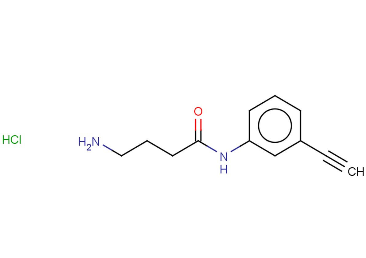4-amino-N-(3-ethynylphenyl)butanamide hydrochloride